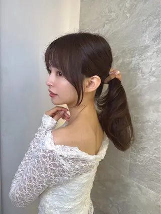 ミディアム ishikura yuubiのヘアスタイル