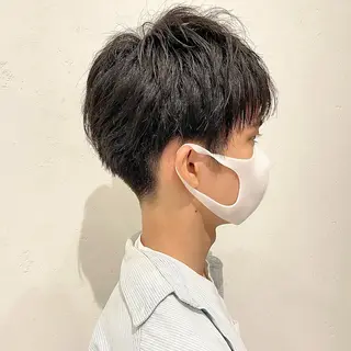 メンズ 村上 遥香 店長スタイリストのヘアスタイル