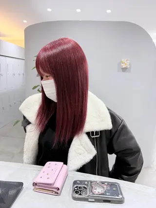 セミロング 相川 玲央奈のヘアスタイル