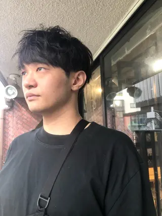 ヘアアレンジ メンズ メンズ特化✂️栗原 侑也のヘアスタイル