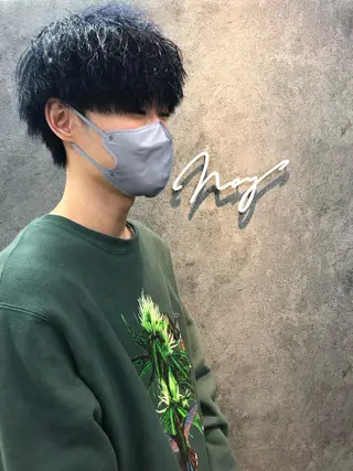 メンズ Noyヨシモト ヒロトのヘアスタイル