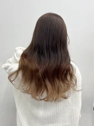 ロング カラー 💫siesta ・スズノ🐈💫のヘアスタイル