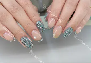 ネイル 神田 ココナッツのネイルデザイン