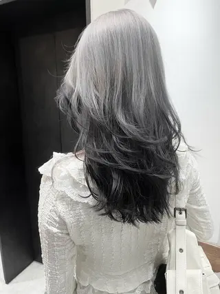 ロング カラー 🌈外国風ハイライト こうたろうのヘアスタイル