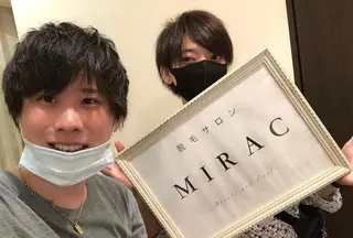 メンズ 都度払い脱毛⭐️ 脱毛サロンMIRACのエステ・リラクイメージ