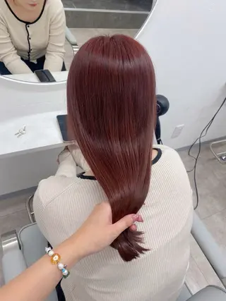 ミディアム カラー 美髪ヘア💛 TOMOMIのヘアスタイル