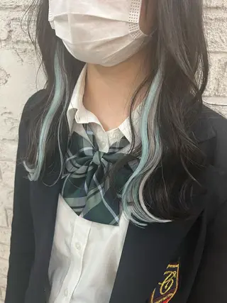 ロング エクステ＆艶カラー 🎀YURINA🎀のヘアスタイル