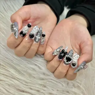 ロング mionail 八木のネイルデザイン