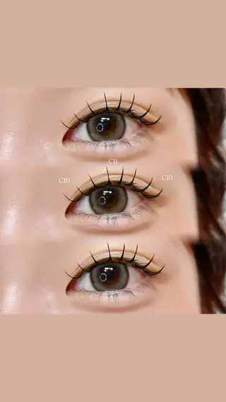 マツエク・マツパ Mell Yuuna ♡パリエク /束感のマツエク・マツパデザイン