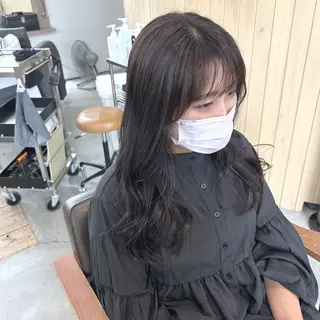 セミロング 綿貫 美雪のヘアスタイル