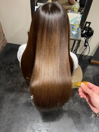 ロング 泉 堅也のヘアスタイル