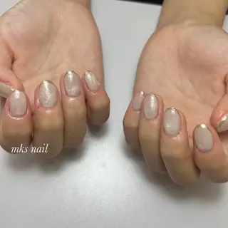 ネイル mks＊nail //  枚方長尾のネイルデザイン
