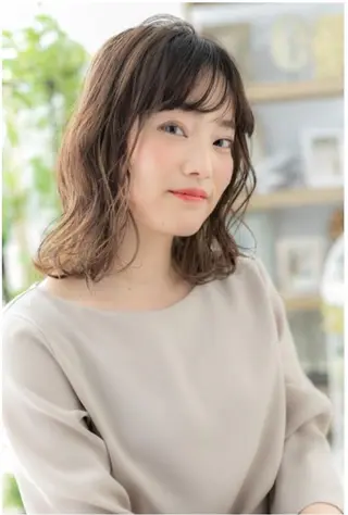 ミディアム カラー 中野 雄介のヘアスタイル