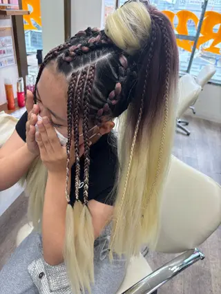艶カラー🫧/シール エクステRYOKAのヘアスタイル