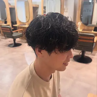 パーマ メンズ AYAKA/メンズ パーマ/四条烏丸のヘアスタイル