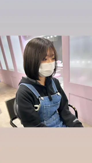 ショート 縮毛矯正・髪質改善 特化 出納 直起のヘアスタイル