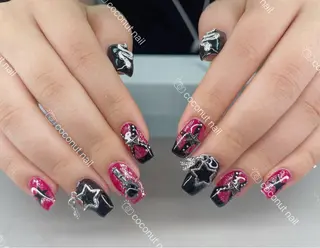 ネイル 神田 ココナッツのネイルデザイン