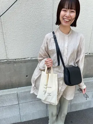 ミディアム さの あやねのヘアスタイル