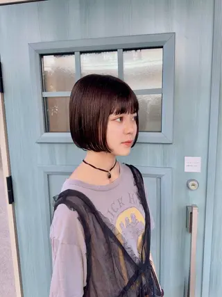 ショート カラー Unjour Kanaのヘアスタイル