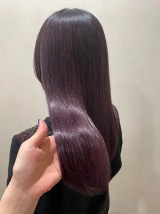 カラー 下澤 天音のヘアスタイル