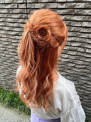 ロング 京都最安価エクステ muuka🦋のヘアスタイル