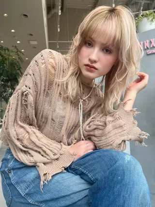セミロング kako　ショート ボブのヘアスタイル