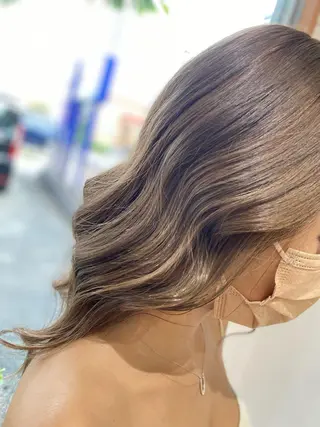 ミディアム カラー 堀 大輔のヘアスタイル