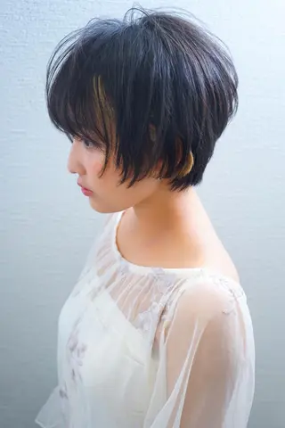 ショート カラー ヘアアレンジ ショートの神✨AFL OAT 井上康平のヘアスタイル