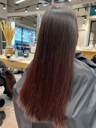 ロング カラー 🌞レイヤー×カラー 前川那津美🌞のヘアスタイル