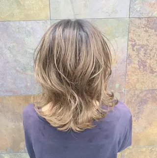 ミディアム カラー ✨髪質改善✨錦糸町 ⭐️Taisei⭐️のヘアスタイル
