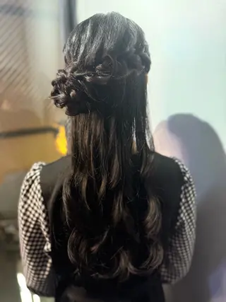 ロング 吉川 良太のヘアスタイル