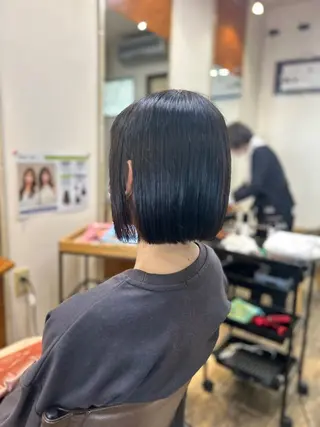 ミディアム 🔥中野聖人🔥 髪質改善カラー/ボブのヘアスタイル