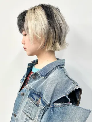 ミディアム ボブ/ゆるふわ ボブパーマ/とういのヘアスタイル