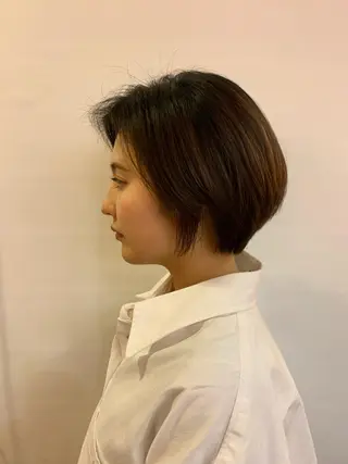 ショート 榎本 美雪のヘアスタイル