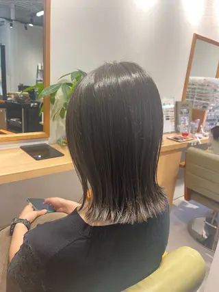 ミディアム 武田 綺音のヘアスタイル