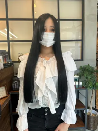 ロング 大内田 凌馬のヘアスタイル