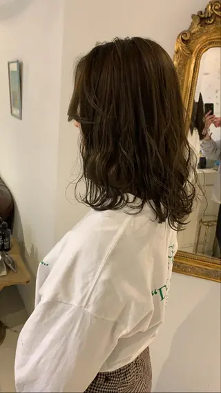 ミディアム ダブルカラー/透明感 💈JUNYA💈のヘアスタイル
