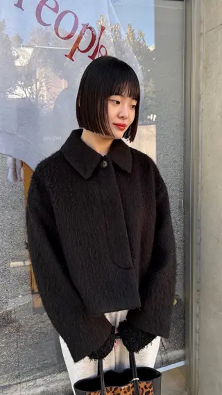 ショート ボブ/透明感カラー Fukaのヘアスタイル