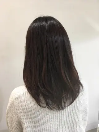 ミディアム NYNY四條畷店 森 亮人のヘアスタイル