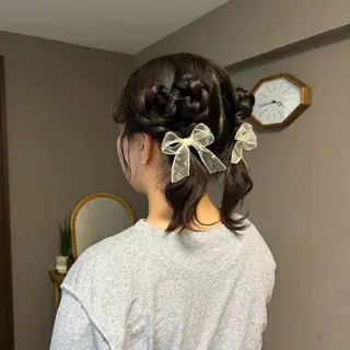 セミロング サロンドミュウ ひなこのヘアスタイル