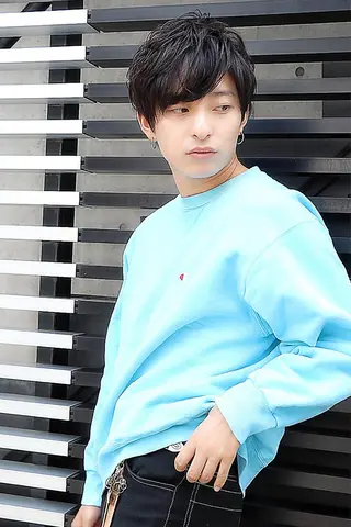 ショート パーマ ヘアアレンジ メンズ アイブロウ SALOWIN所属・半個室メンズ カット🥕羽鳥淳妃のヘアスタイル