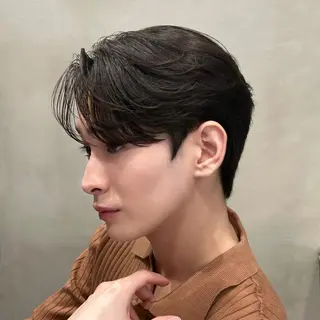 メンズ 池袋/韓国メンズヘア ❤️💙軸丸みうのヘアスタイル