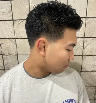 ショート 染谷 翔のヘアスタイル
