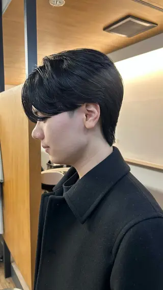 メンズ 広島韓国ヘア シュンのヘアスタイル