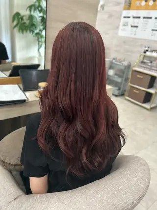 ロング 𝐌𝐀𝐑𝐔𝐈 𝐌𝐈𝐓𝐎🫧のヘアスタイル