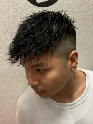 ショート メンズ 羽木 隆徒のヘアスタイル