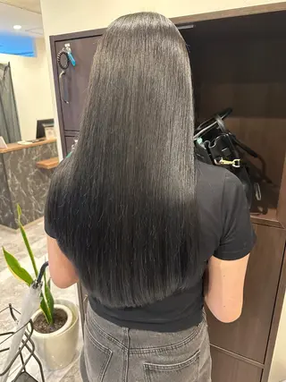 ロング カラー パーマ 髪質改善特化【荻窪】 RYOTOのヘアスタイル