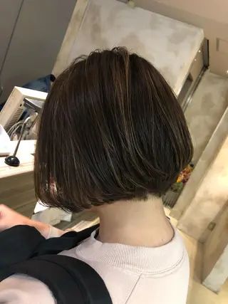 ショート カラー AI 高田馬場店のヘアスタイル