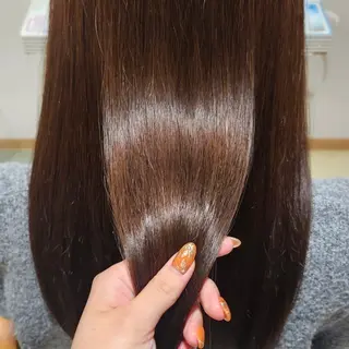 ロング 暖色カラー/髪質改善 /メンズ🧡莉南のヘアスタイル