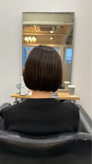 ショート バレイヤージュモデル 募集👒ヨンスクのヘアスタイル